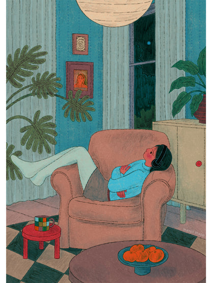 'Blues' Print