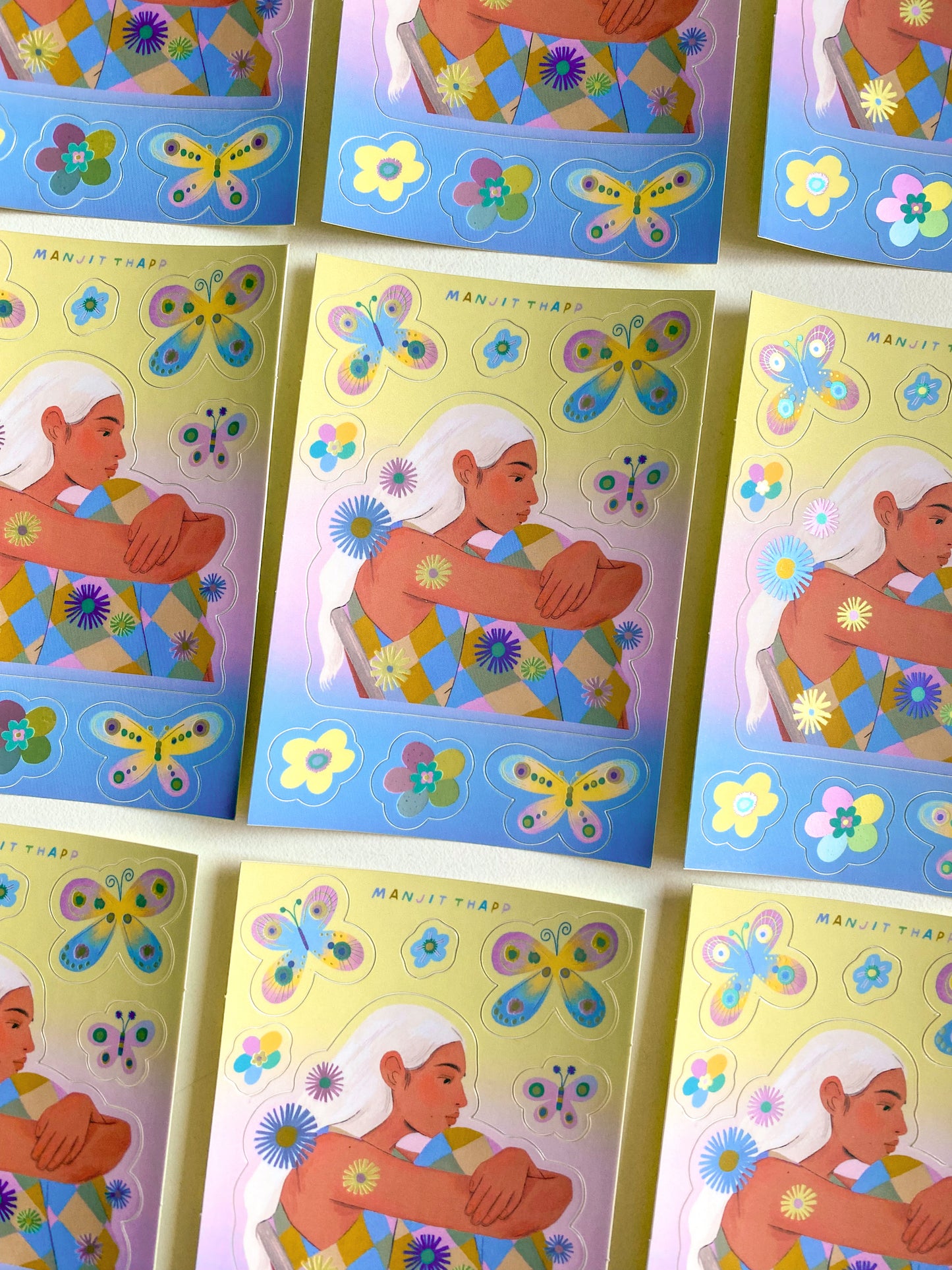'Butterflies' Sticker Sheet