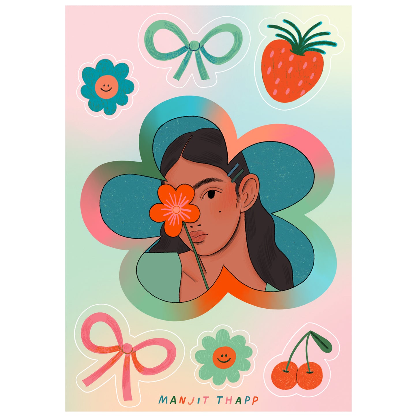 'All Things Nice' Sticker Sheet