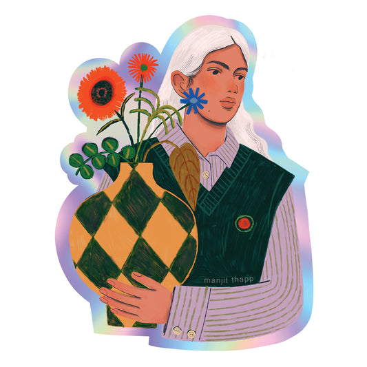 'Vase' Sticker