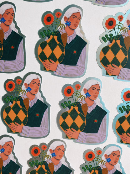 'Vase' Sticker